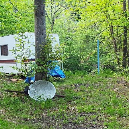 Camping Le P'Tit Bonheur Escaro 외부 사진