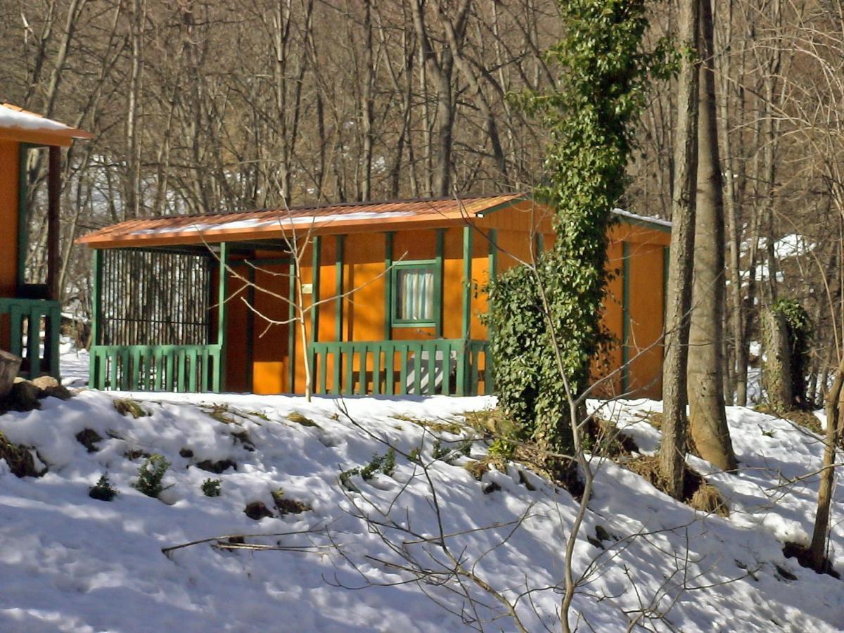 Camping Le P'Tit Bonheur Escaro 외부 사진