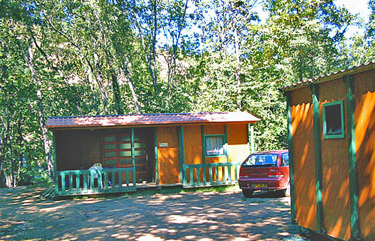 Camping Le P'Tit Bonheur Escaro 객실 사진